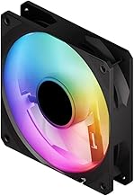 ARGB 120mm PWM Fan – High Performance 4-Pin PWM + 3-Pin Addressable RGB LED Quiet Case Fan, Adjustable Speed, for Gaming PC Case & CPU Cooling