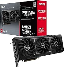ASUS Prime Radeon™ RX 9070 XT OC Edition Graphics Card (PCIe 5.0, HDMI/DP 2.1, 2.5-Slot Design, axial-tech Fans, Dual Ball Fan Bearings, Dual BIOS, GPU Guard)