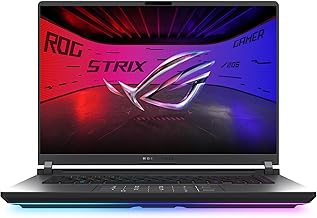 ASUS ROG Strix G16 (2025) Gaming Laptop, 16” ROG Nebula 16:10 2.5K 240Hz/3ms, NVIDIA® GeForce RTX™ 5080, Intel® Core Ultra 9 275HX, 32GB DDR5, 1TB PCIe Gen 4 SSD, Wi-Fi 7, Windows 11 Home, G615LW-AS96