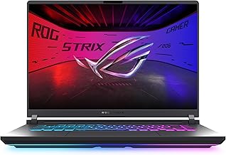 ASUS ROG Strix G16 (2025) Gaming Laptop, 16” ROG Nebula Display 16:10 2.5K 240Hz/3ms, NVIDIA® GeForce RTX™ 5060 GPU, Intel® Core™ Ultra 9 Processor 275HX, 16GB DDR5, 1TB SSD, Wi-Fi 7, Wind11 Home