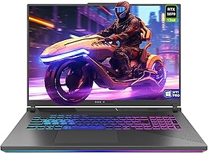 ASUS ROG Strix G18 Gaming Laptop, AMD Ryzen 9-9955HX, 64 GB DDR5 RAM, 2 TB PCIe SSD, 18" 2.5K (2560x1600) 240Hz Display, Nvidia G-Force RTX 5070, 4-Zone RGB Keyboard, W11 Pro, Eclipse Gray