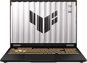 ASUS TUF Gaming F16 (2025) Gaming Laptop, 16” FHD+ 165Hz IPS-Level 16:10 Display, Intel® Core™ i7 Processor 14650HX, NVIDIA® GeForce RTX™ 5050, 16GB DDR5, 1TB PCIe Gen4 SSD, Wi-Fi 6E, Windows 11 Home