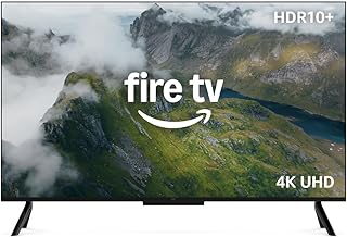 Amazon Fire TV 43" 4-Series (newest model), 4K Ultra HD smart TV with Alexa Remote, HDR10+, fast processor, Dolby Audio, Ambient Experience, free and live TV