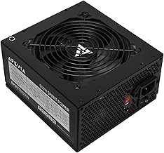 Apevia SPIRIT600W Spirit 600W ATX Power Supply with Auto-Thermally Controlled 120mm Fan, 115/230V Switch, All Protections