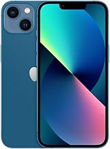 Apple iPhone 13, 128GB, Blue - Unlocked (Renewed)