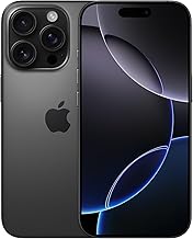 Apple iPhone 16 Pro Max, US Version, 512GB, Black Titanium for AT&T (Renewed)