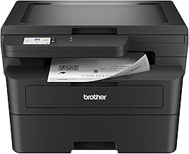 Brother HL-L2480DW Wireless Compact Monochrome Multi-Function Laser Printer with Copy and Scan, Duplex, Mobile, Black & White | Includes Refresh Subscription Trial(1), Works with Alexa