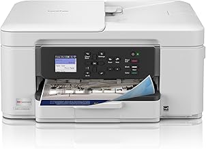 Brother INKvestment 1365 Wireless Color Inkjet All-in-One Printer with Automatic Duplex Printing and 1.8” Color Display | Includes Refresh Subscription Trial(1) (MFC-J1365DW)