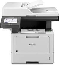 Brother Professional Laser Printer All-in-One with Scanner and Copier, High-Speed 50 ppm Monochrome Printing, Wireless Network Ready, Dual-Band WiFi, Auto 2-Sided Print (MFC-L5915DW)