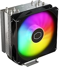 Cooler Master Hyper 212 Spectrum V3 ARGB CPU Air Cooler, 120mm PWM Fan, 4 Copper Heat Pipes, 152mm Tall, AMD Ryzen AM5/AM4, Intel LGA 1851/1700/1200 Brackets