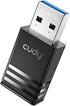 Cudy AX900 WiFi 6 USB Adapter WU900, Dual-Band Wireless Dongle 600Mbps + 286Mbps, Compact Nano Design, Low-Latency Gaming, MU-MIMO, OFDMA, Windows 7/10/11, Linux Compatible