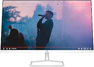 HP Series 5 27 inch FHD Monitor, Full HD Display (1920 x 1080), IPS Panel, 99% sRGB, 1500:1 Contrast Ratio, 300 nits, Eye Ease with Eyesafe Certification, 527sa (2024)