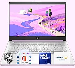 HP Ultrabook Laptop with Office 365 & Copilot AI • Intel 4-Core CPU • 1.1TB Storage (1TB OneDrive and 128GB SSD) • 8GB RAM • Windows 11 w/o Earbuds