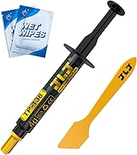 JLJ Thermal Paste CPU Compound Paste 4G Heatsink for IC/Processor/CPU/All Coolers, Carbon Based High Performance, Thermal Interface Material