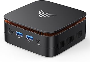 KAMRUI Essenx E1 Mini PC, 16GB DDR4 RAM 512GB M.2 SSD, Mini Computer Twin Lake N150 (Beat N100/N95,up to 3.6GHz), Desktop Computer Dual 4K, Ethernet, WiFi, Bluetooth for Business, Office, Home