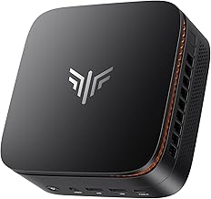 KAMRUI Pinova P1 Mini PC Computer, AMD Ryzen 4300U Processor, 16GB DDR4 RAM 256GB M.2 SSD, Mini Desktop Computer Support Triple 4K, USB-C, WiFi, Bluetooth, Ethernet, HTPC for Business, Education, Home