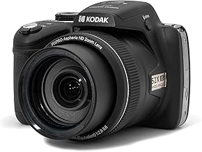 Kodak PIXPRO Astro Zoom AZ528-BK 16 MP Digital Camera with 52x Optical Zoom 24mm Wide Angle Lens 6 fps Burst Shooting 1080P Full HD Video Wi-Fi Connectivity and a 3" LCD Screen (Black)