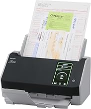 RICOH fi-8040 Fast Front Office & Desktop Document, Receipt, ID Card Scanner with 50 Page Auto Feeder and PC-Less DirectScan Network Scanning Capability
