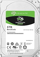 Seagate BarraCuda 5TB Internal Hard Drive HDD – 2.5 Inch SATA 6Gb/s 5400 RPM 128MB Cache for Computer Desktop PC (ST5000LM000)