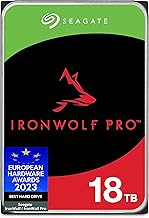 Seagate IronWolf Pro 18TB NAS HDD, ST18000NE000 SATA 6Gb/s 3.5" (Renewed)