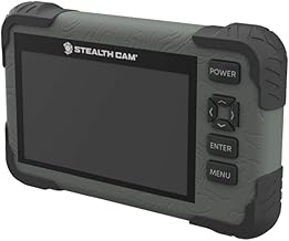 Stealth Cam SD Card Reader/Photo & HD Video 1080P Viewer | Durable Water-Resistant Housing | 4.3" Color LCD Screen | Wrist Lanyard