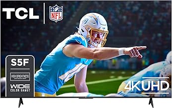 TCL 75-Inch Class S5 UHD 4K LED Smart TV with Fire TV (75S551F, 2024 Model), Dolby Vision, HDR PRO+, Dolby Atmos, Alexa Built-in with Voice Remote, Apple AirPlay 2 Compatibility, Streaming Television
