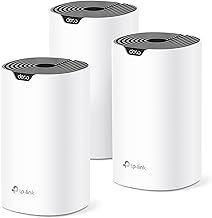 TP-Link Deco S4 Mesh AC1900 WiFi System - Up to 5,500 Sq.ft. Coverage, Replaces WiFi Router and Extender, Gigabit Ports, Works with Alexa, Deco S4(3-Pack)