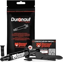 Thermal Grizzly Duronaut - 6 Gram - Enhanced Durability & High Performance Thermal Paste - for Maximum Thermal Conductivity While Overclocking CPU/GPU/PS4/PS5/Xbox