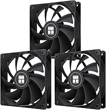 Thermalright TL-C12C X3 CPU Fan 120mm Case Cooler Fan, 4pin PWM Silent Computer Fan with S-FDB Bearing Included, up to 1550RPM Cooling Fan(3 Quantities)