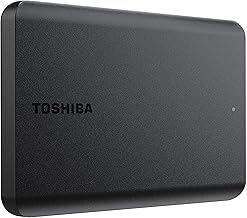 Toshiba Canvio Basics 2TB Portable External Hard Drive USB 3.0, Black - HDTB520XK3AA